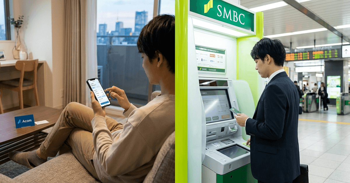 Acom vs. Promise: Comparativa de los mejores servicios de préstamos personales no bancarios en Japón para expatriados y residentes