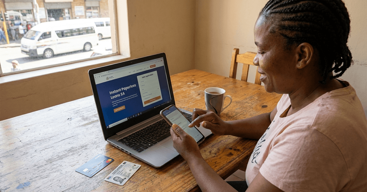Take Control of Your Finances With an Instant, Paperless Loan in South Africa