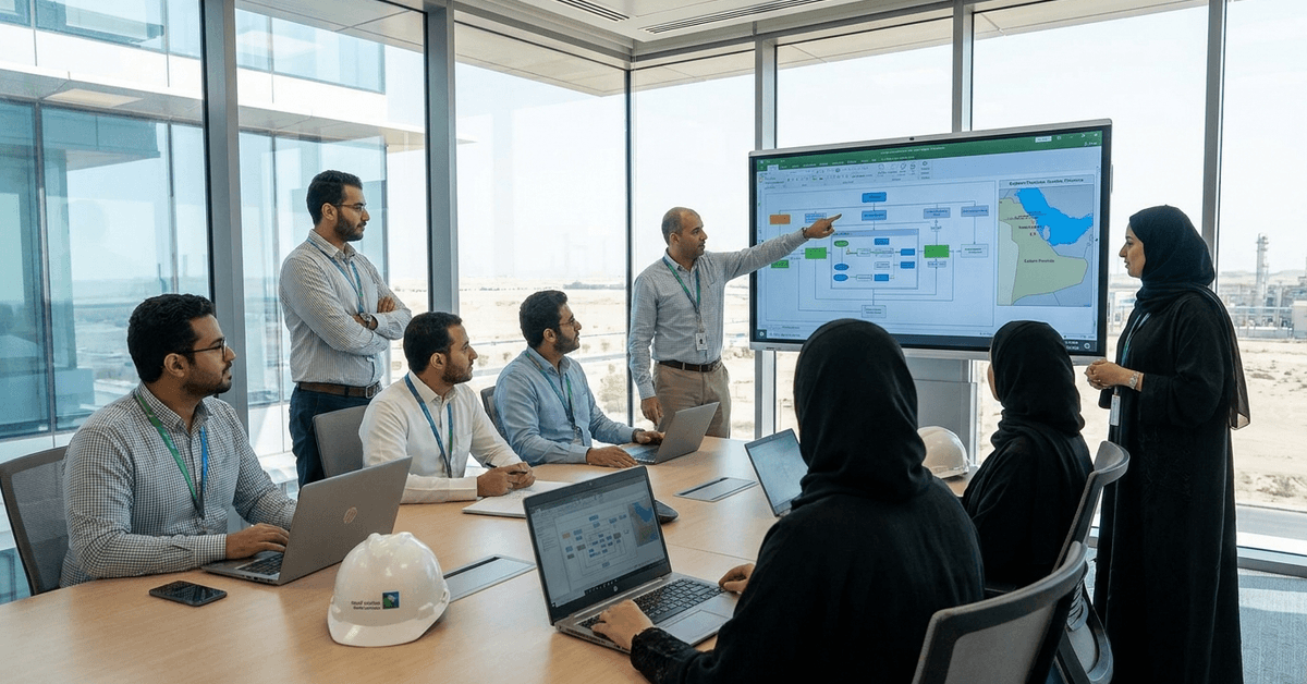 Navigating a Technical Career at Saudi Aramco